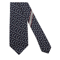 Ferragamo Ferragamo Men Charlie Print Silk Tie