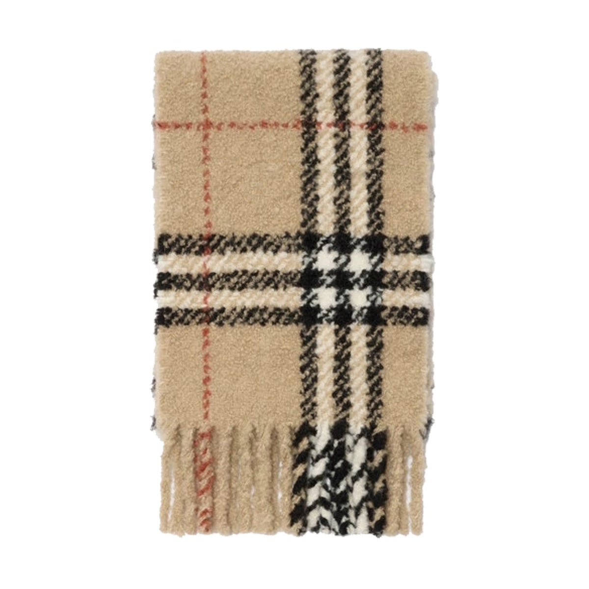 Burberry Women Check Boucle' Scarf