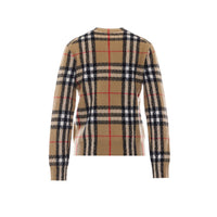 Burberry Women Check Cashmere Cardigan