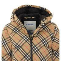 Burberry Women Check Down Jacket