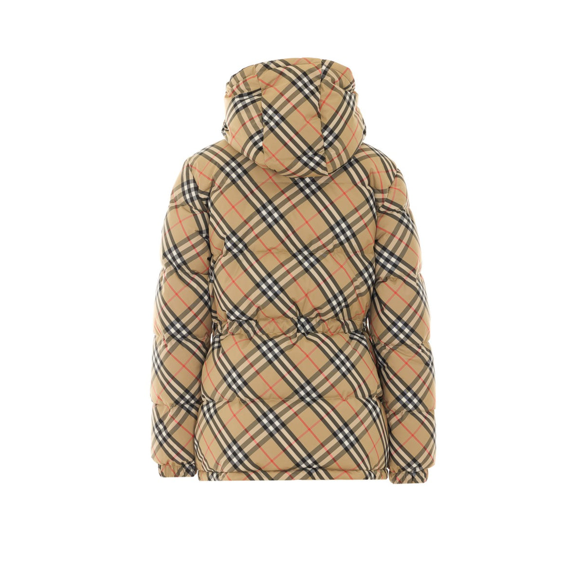 Burberry Women Check Down Jacket