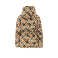 Burberry Women Check Down Jacket
