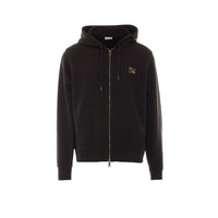 Burberry Men Check Knight Stamp Hoodie
