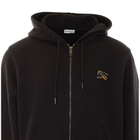 Burberry Men Check Knight Stamp Hoodie