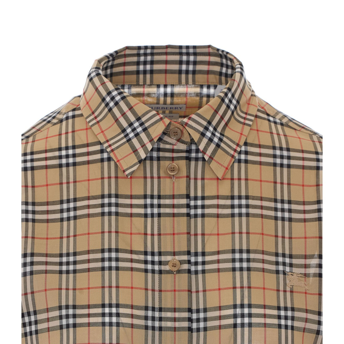 Burberry Women Check Shirt With Classic Fit