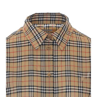 Burberry Women Check Shirt With Classic Fit
