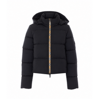 Burberry Women Check Trim Down Jacket