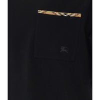 Burberry Burberry Men Check Trim T-Shirt