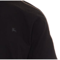 Burberry Men Checked Trim T-Shirt