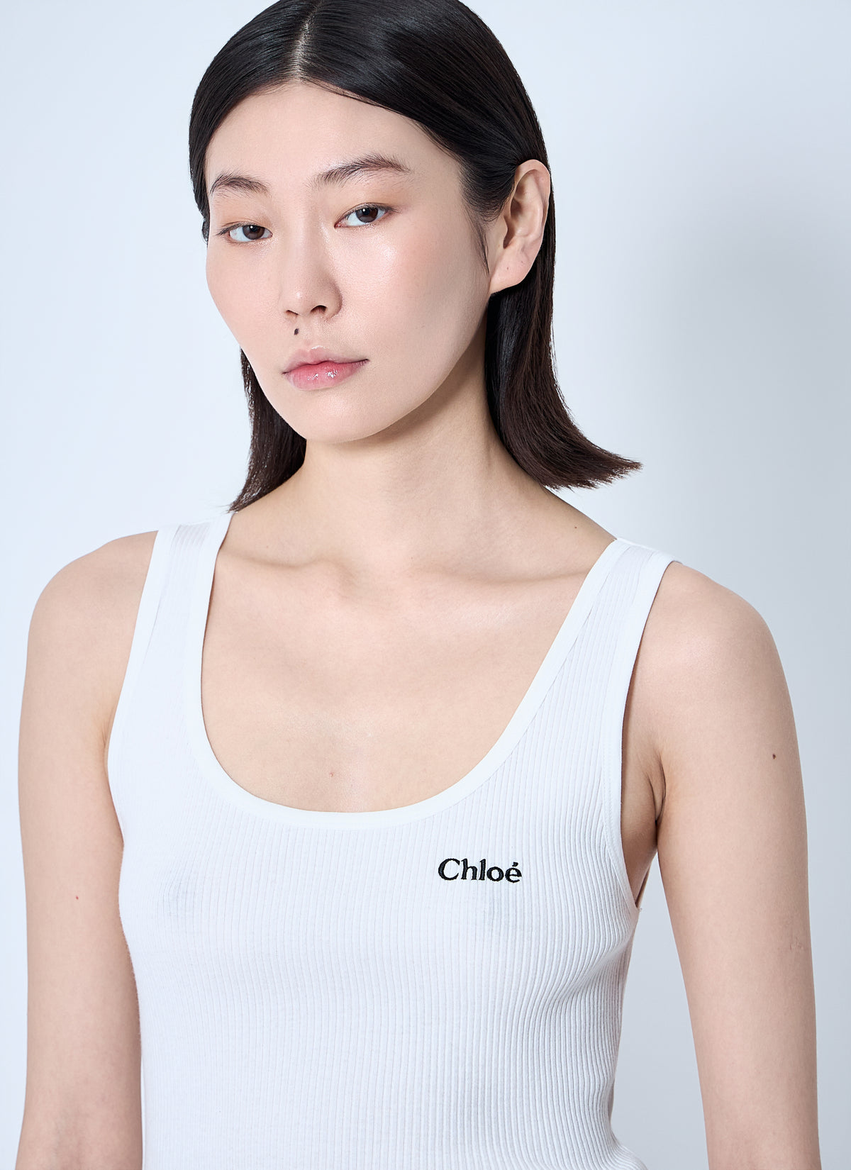 Chloé Chloé Women Logo Motif Tank Top