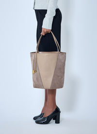 Chloé Women Spin Suede Tote Bag