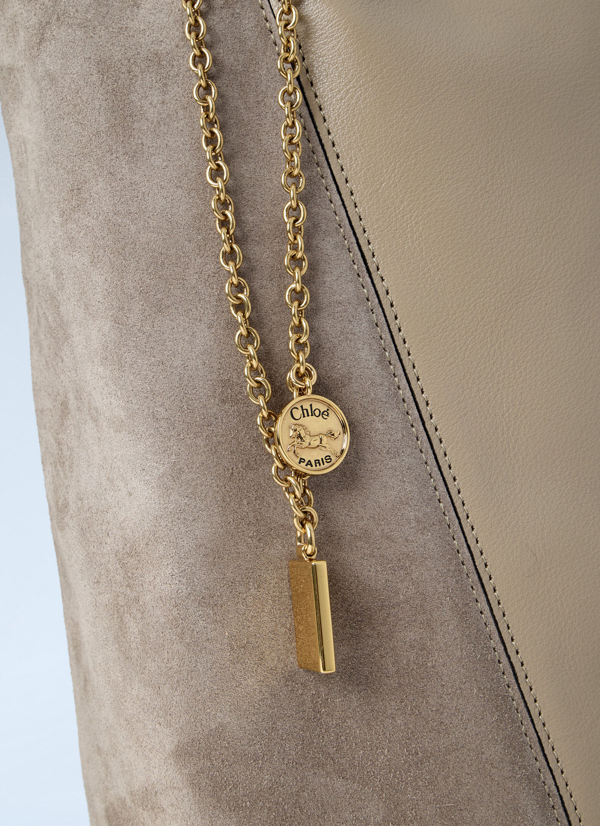 Chloé Women Spin Suede Tote Bag
