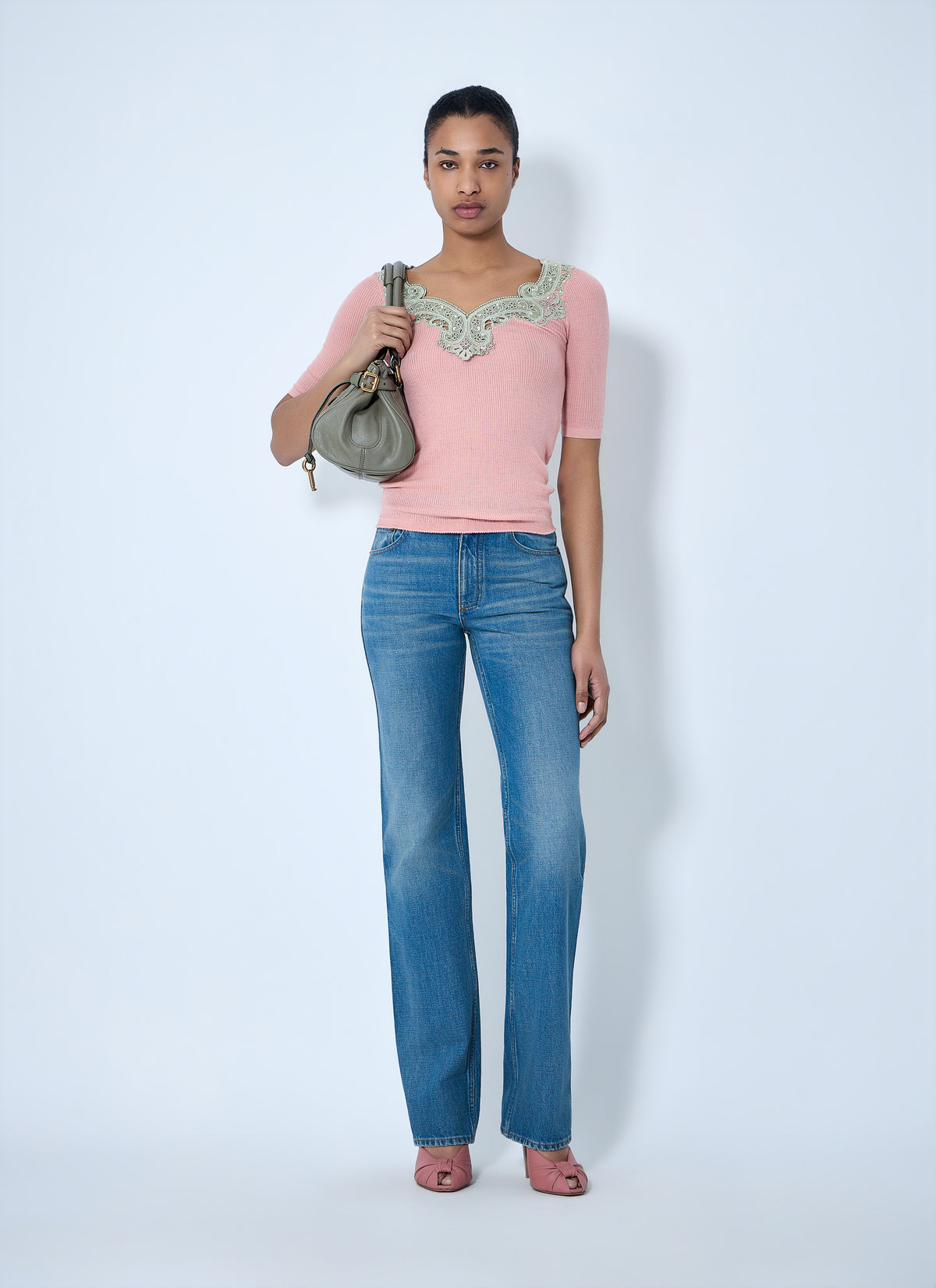 Chloé Chloé Women Straight-Leg Denim Jeans