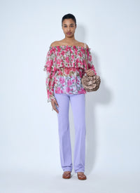 Chloé Chloé Women High-Rise Flared Denim Trousers