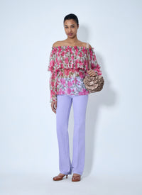 Chloé Women Off-Shoulder Floral Blouse