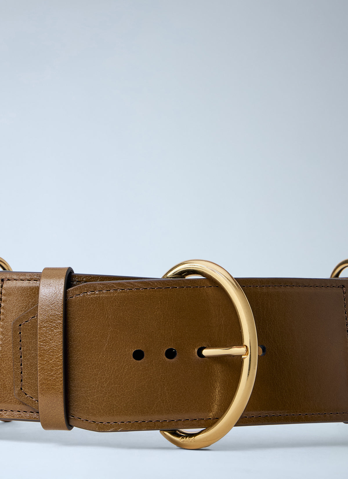 Chloé Chloé Women Chain Detail Wide Belt