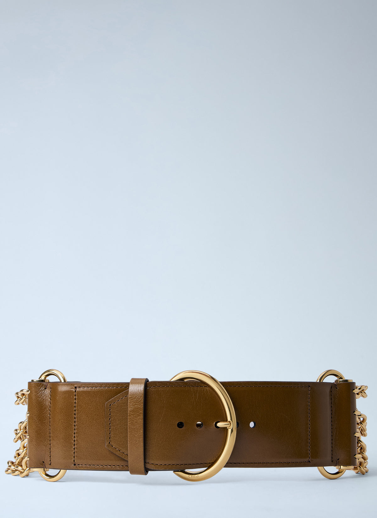 Chloé Chloé Women Chain Detail Wide Belt