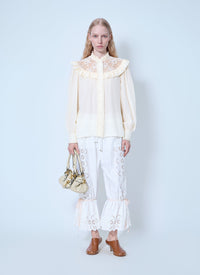 Chloé Women Fluid Drawstring Trousers