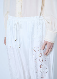 Chloé Women Fluid Drawstring Trousers
