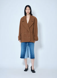 Chloé Women Double-Breasted Short Coat