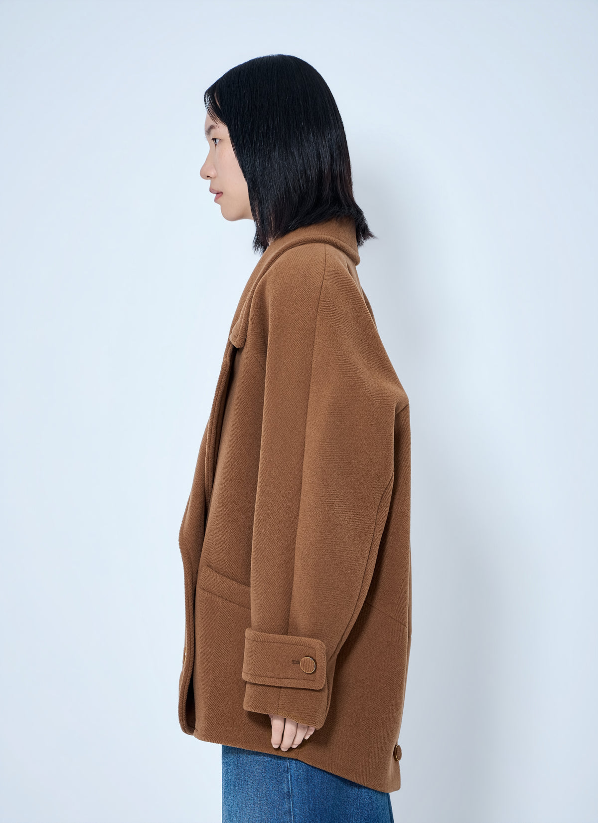 Chloé Women Double-Breasted Short Coat