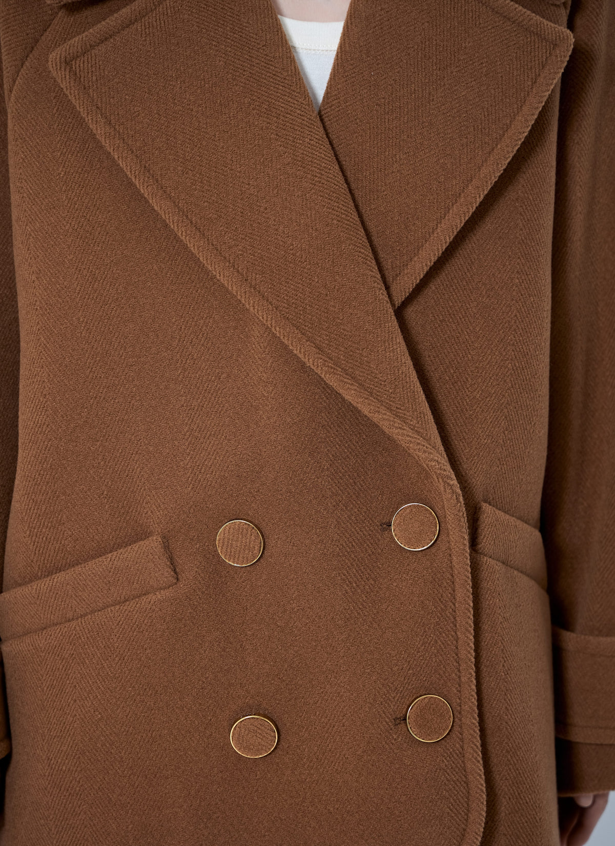 Chloé Women Double-Breasted Short Coat