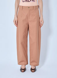 Chloé Women Wide-Leg Barrel Trousers