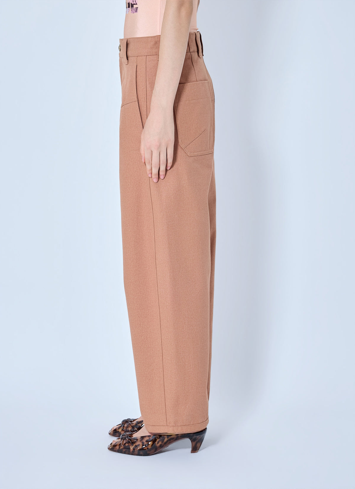 Chloé Women Wide-Leg Barrel Trousers