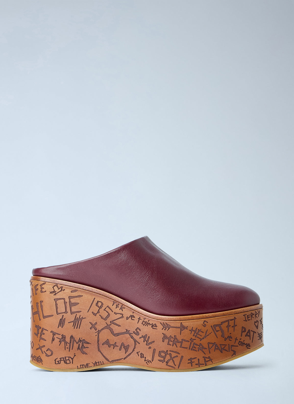 Chloé Chloé Women Maxime Wedge Mules