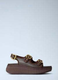 Chloé Women Nama Wedge Sandals