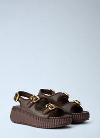 Chloé Women Nama Wedge Sandals