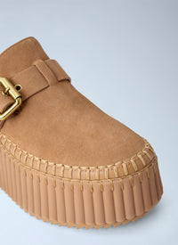 Chloé Women Nama Wedge Mules