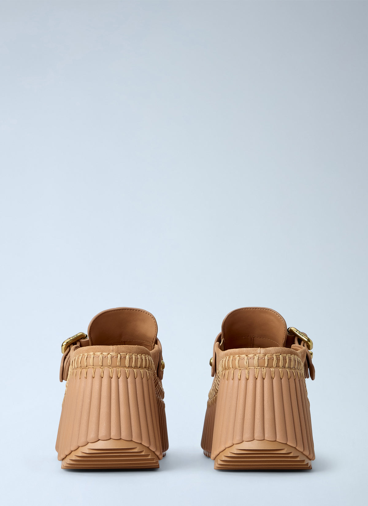 Chloé Women Nama Wedge Mules