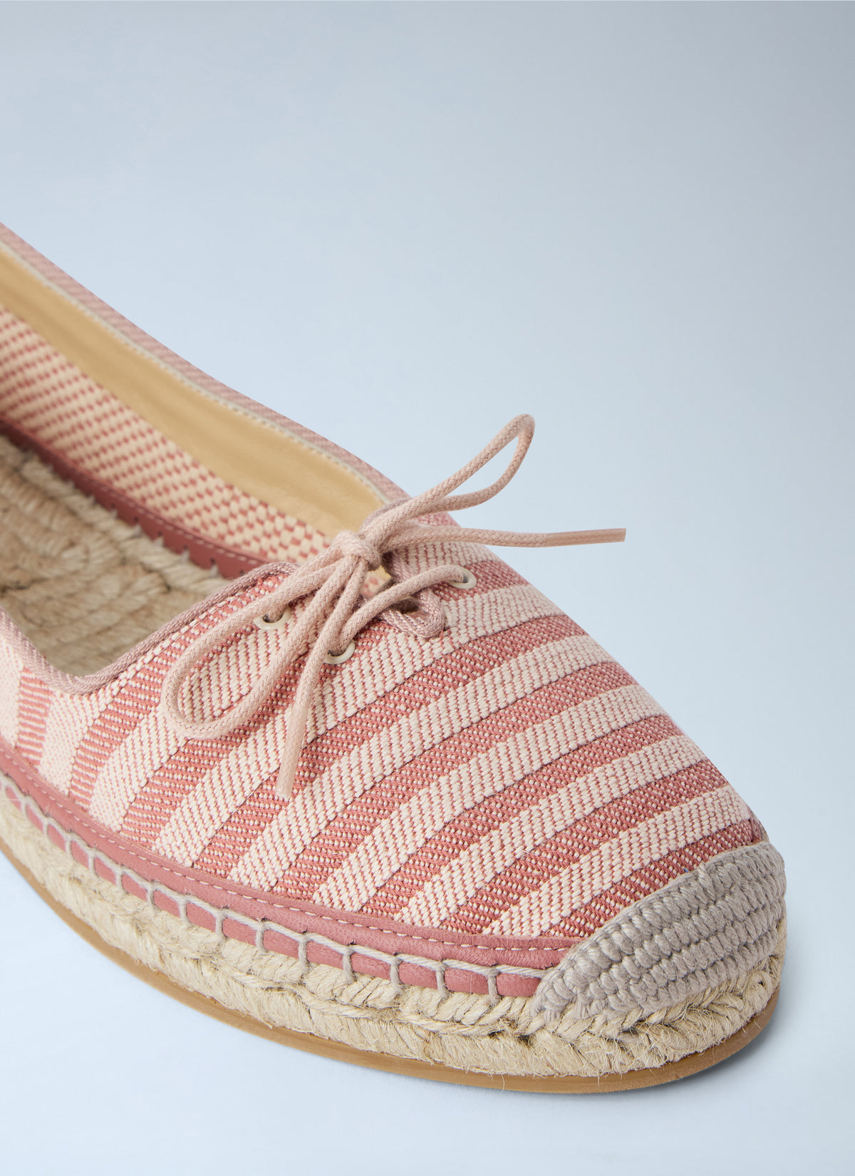 Chloé Chloé Women Isla Striped Canvas Espadrilles