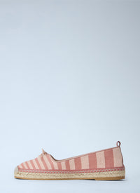 Chloé Chloé Women Isla Striped Canvas Espadrilles