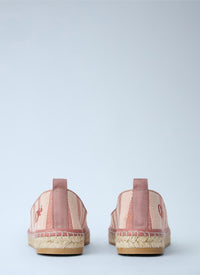 Chloé Chloé Women Isla Striped Canvas Espadrilles