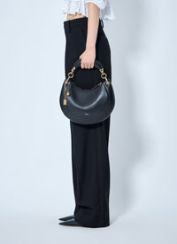 Chloé Chloé Women Small Banana Nappa Zipped Shoulder Bag