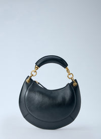 Chloé Chloé Women Small Banana Nappa Zipped Shoulder Bag