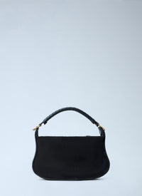 Chloé Women Marcie Medium Studded Suede Shoulder Bag