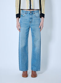 Chloé Chloé Women Straight Jeans In Denim