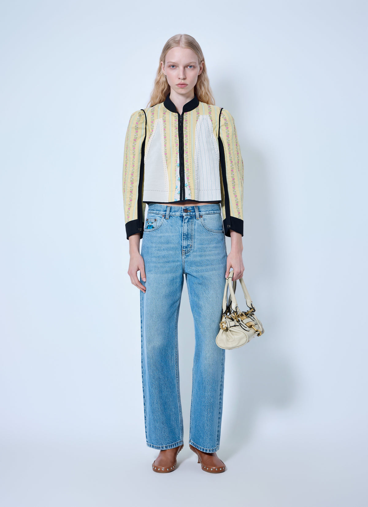 Chloé Chloé Women Straight Jeans In Denim