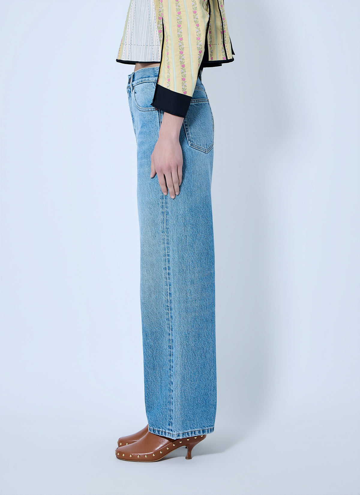 Chloé Chloé Women Straight Jeans In Denim