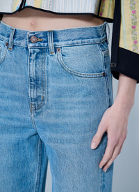 Chloé Chloé Women Straight Jeans In Denim
