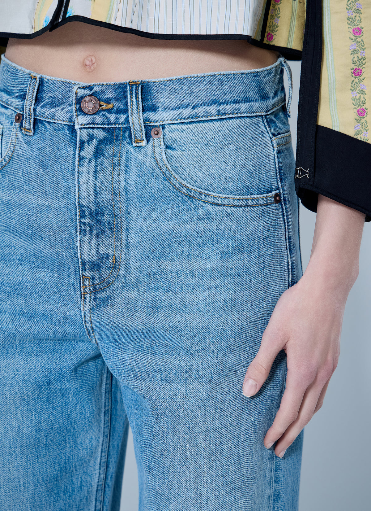 Chloé Chloé Women Straight Jeans In Denim