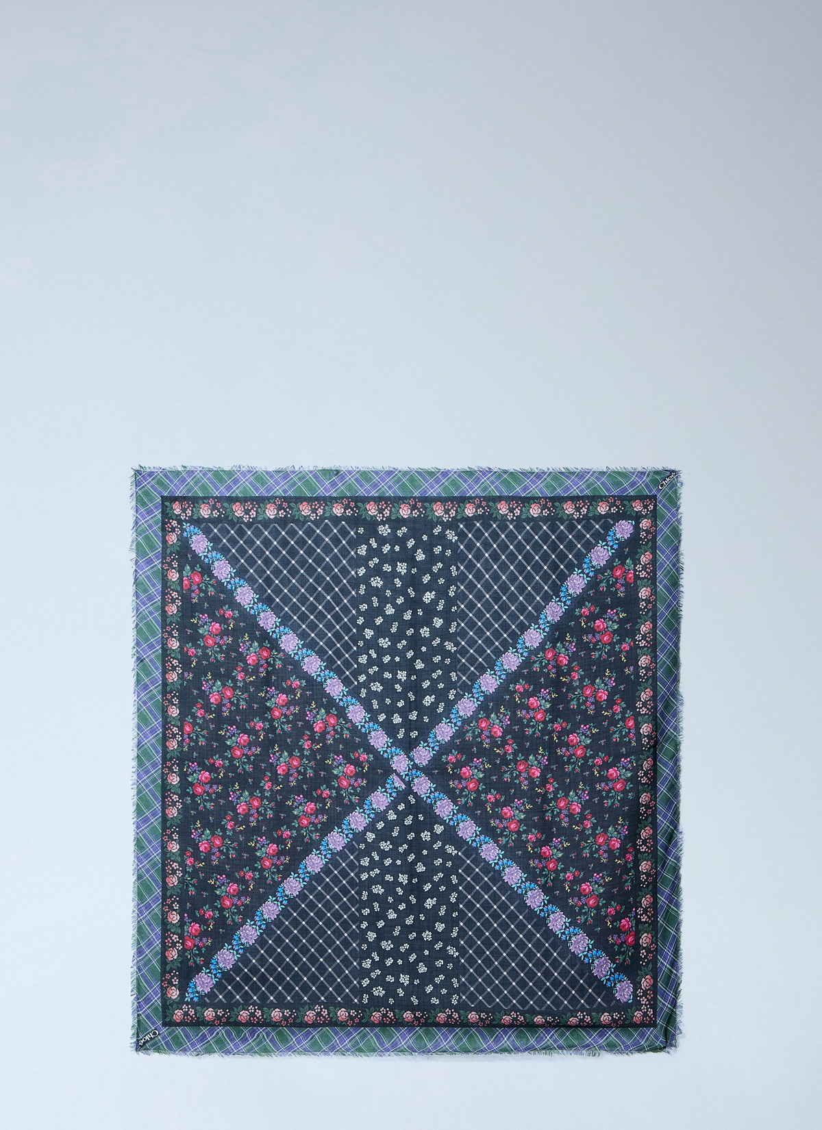 Chloé Women Folk Square Scarf