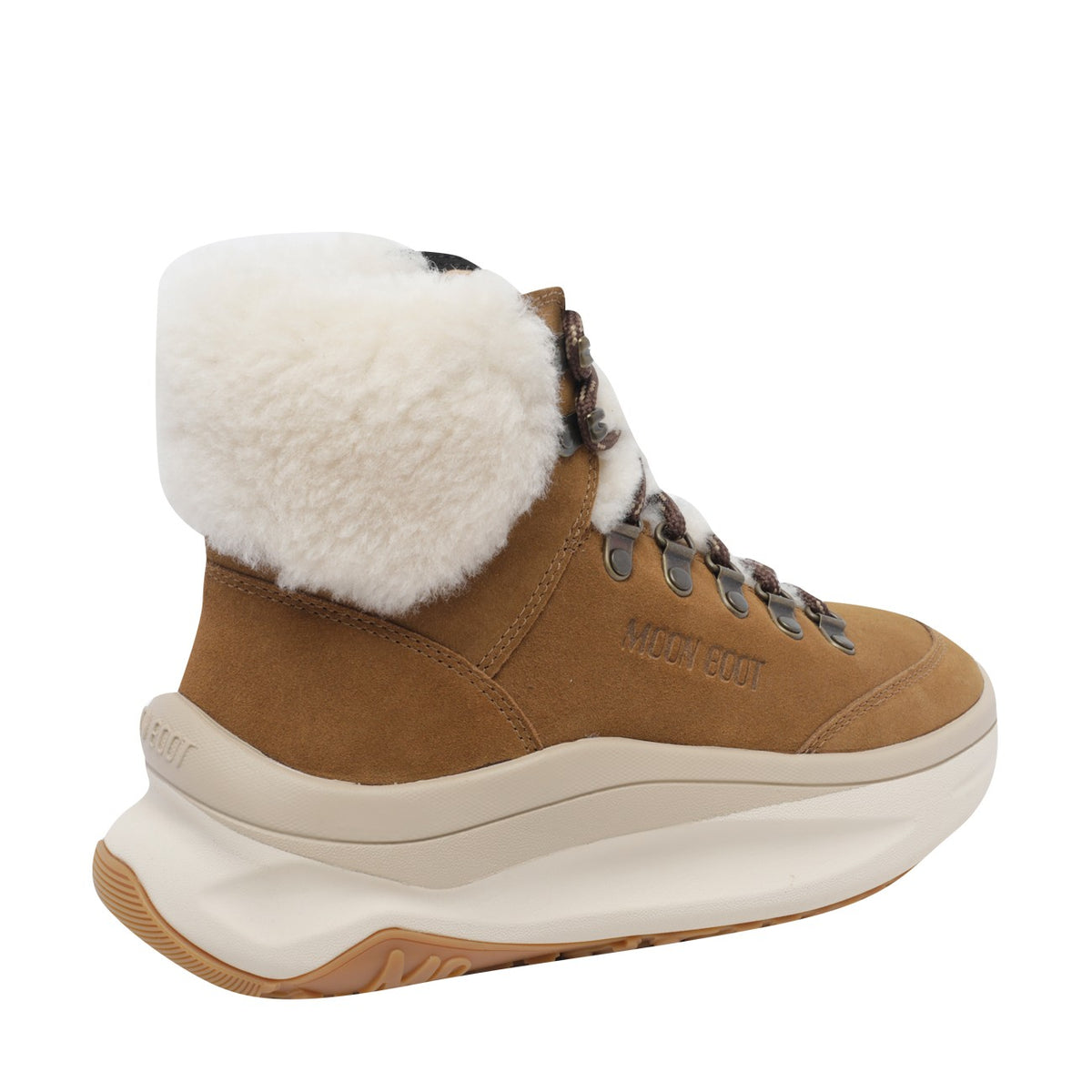 Moon Boot Women City Shearling Mid Booties
