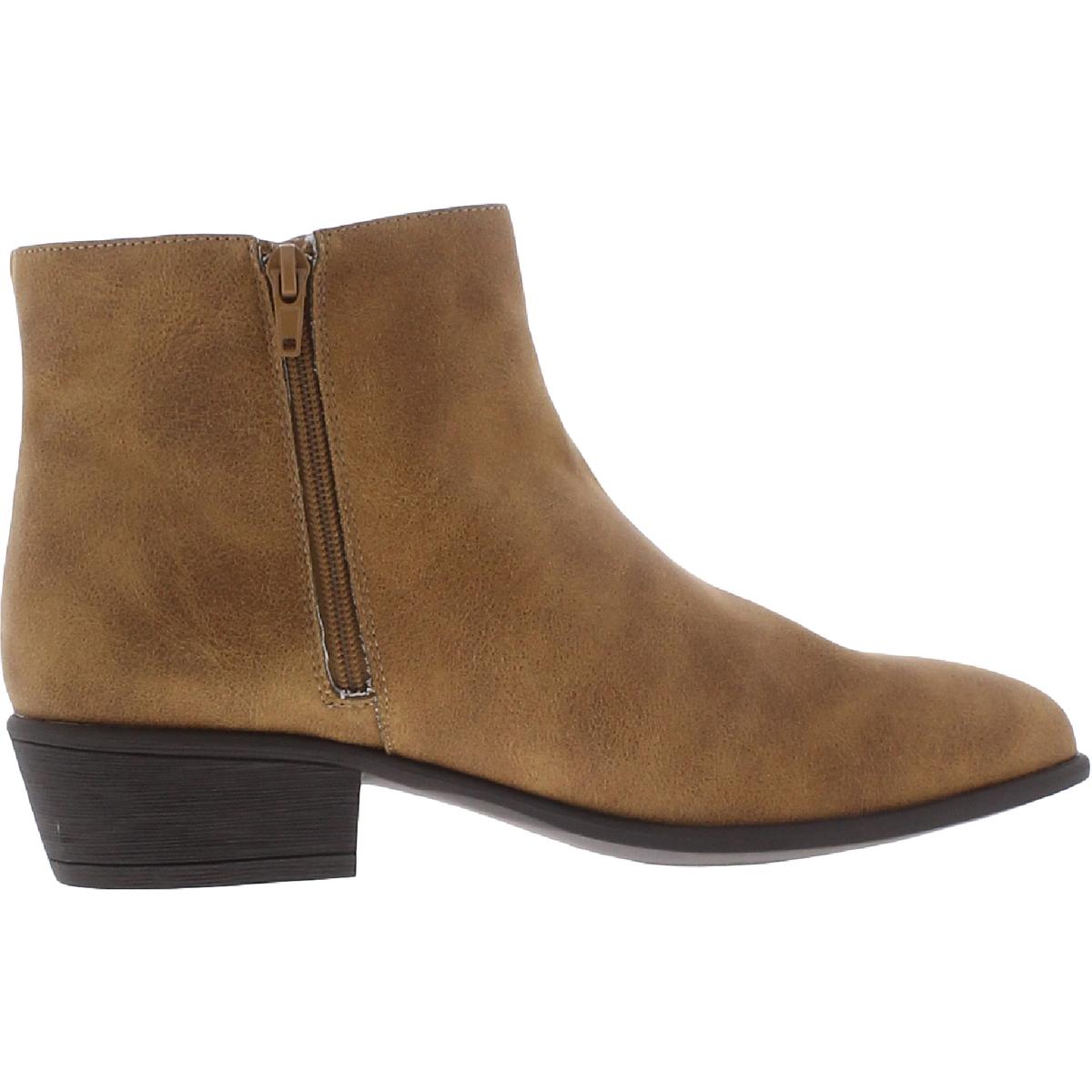 Jayda Womens Faux Leather Manmade Booties