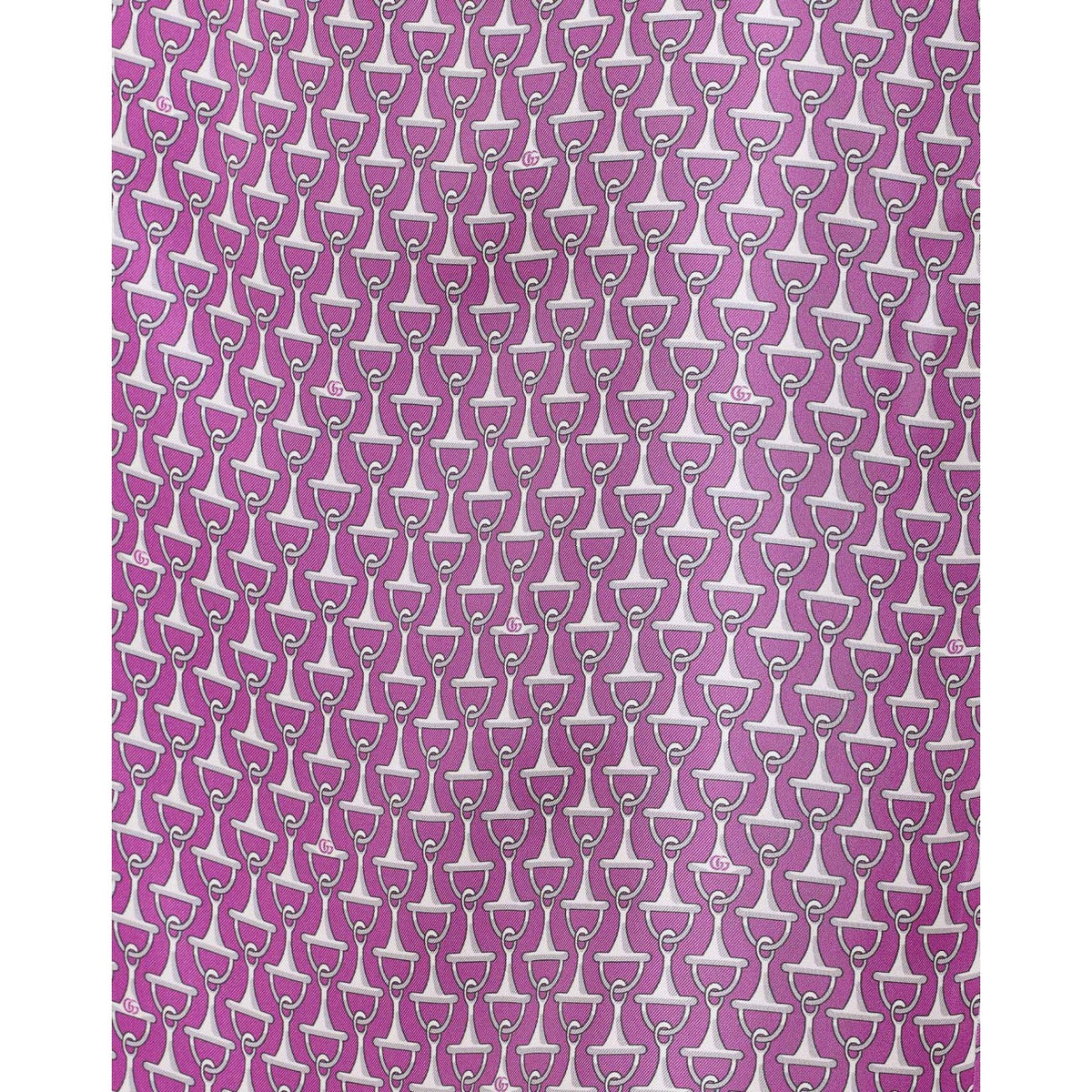 Gucci Gucci Women Clamp Print Silk Skirt