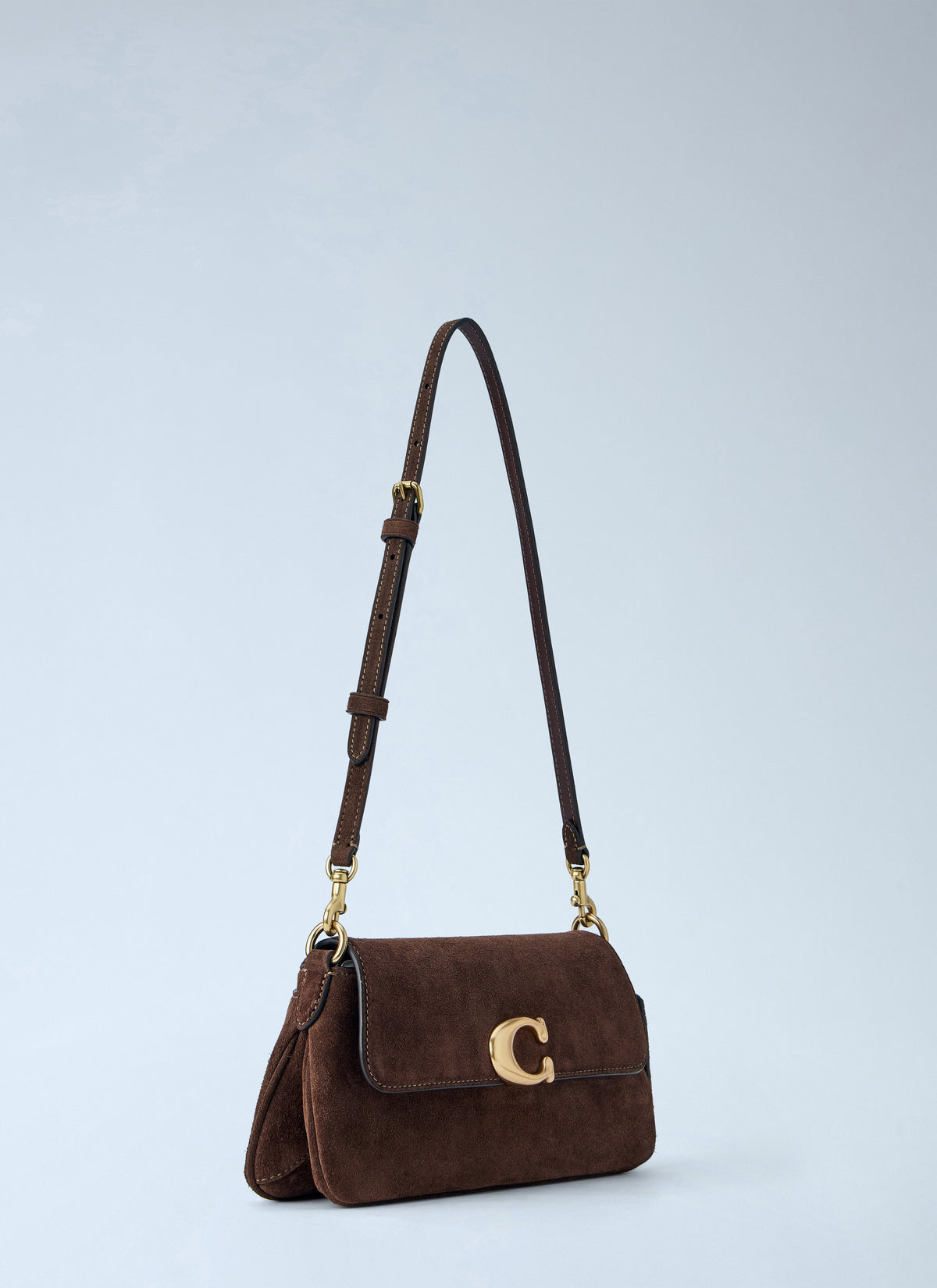 Coach Coach Women Suede Jet  Shoulder Bag