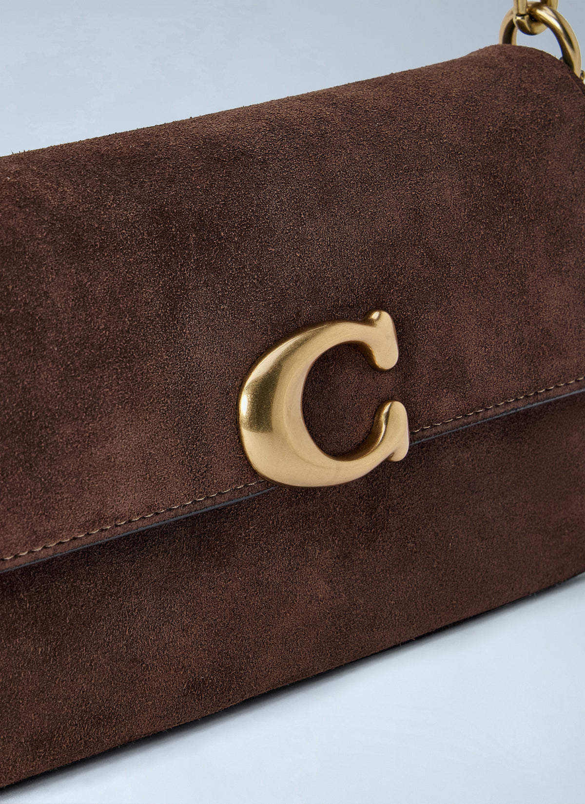Coach Coach Women Suede Jet  Shoulder Bag